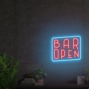 نئون نئون آلفا neonalfa neon sign bar open neon signs