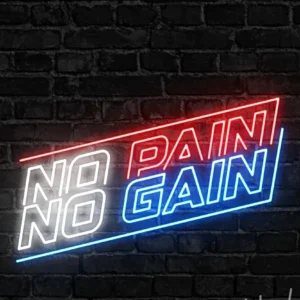 نئون نئون آلفا neonalfa no-pain-no-gain-neon-signs