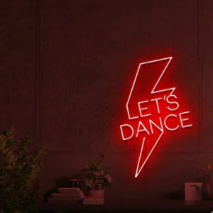 ئون نئون آلفا neonalfa neon sign lets-dance-neon-signs