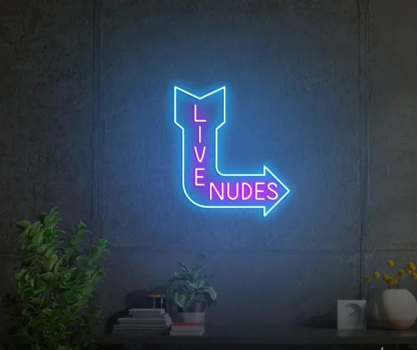 ئون نئون آلفا neonalfa neon sign live-nudes-neon-signs