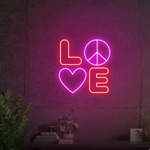 ئون نئون آلفا neonalfa neon sign love neon signs