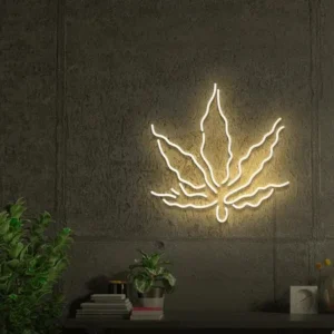 نئون نئون آلفا neonalfa weed-neon-signs