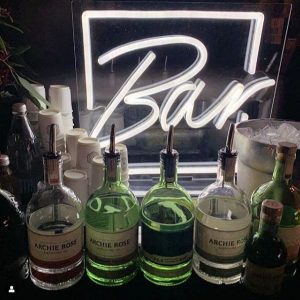 تابلو نئون طرح bar