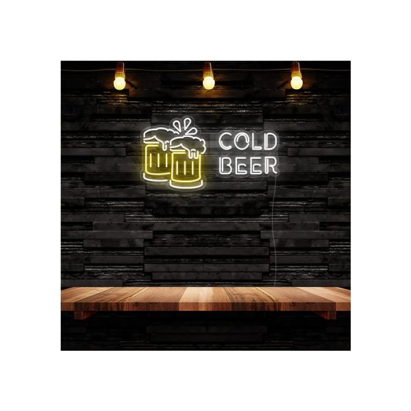 ئون نئون آلفا neonalfa neon sign cold-beer-neon-signs