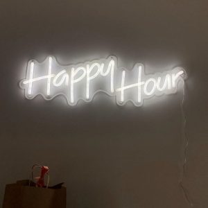 ئون نئون آلفا neonalfa neon sign happy-hour-neon-signs