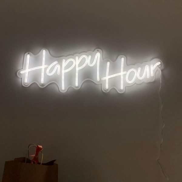 ئون نئون آلفا neonalfa neon sign happy-hour-neon-signs