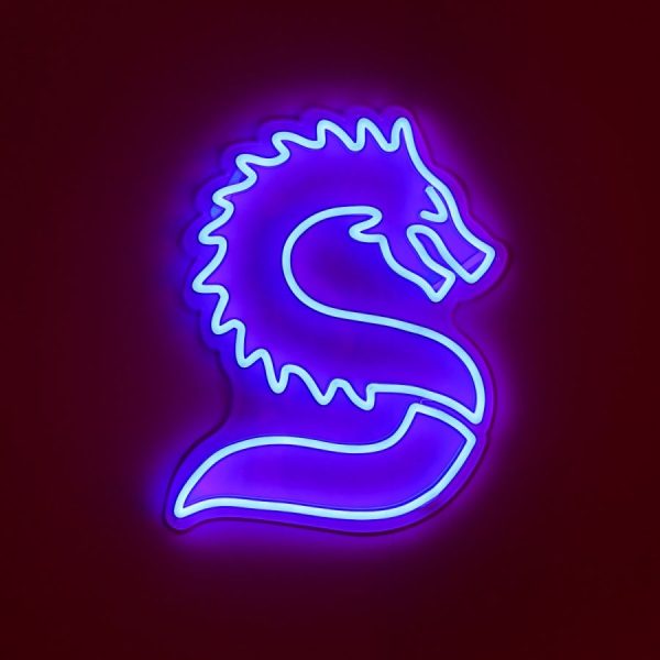 ئون نئون آلفا neonalfa neon sign dragon-neon-signs