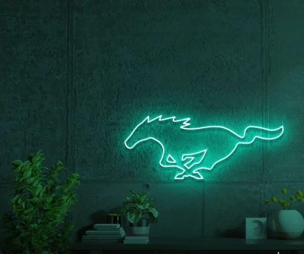 نئون نئون آلفا neonalfa neon sign Mustang neon signs