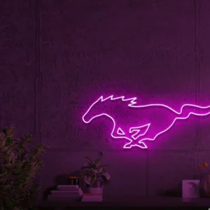 نئون نئون آلفا neonalfa neon sign Mustang neon signs